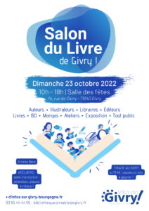 Salon du livre de Givry le dimanche 23 octobre 2022